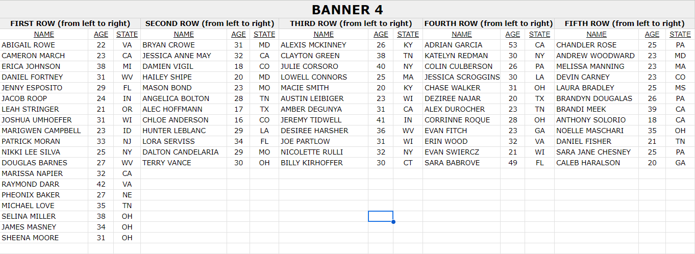 Facing Fentanyl Memorial Banners 1-5