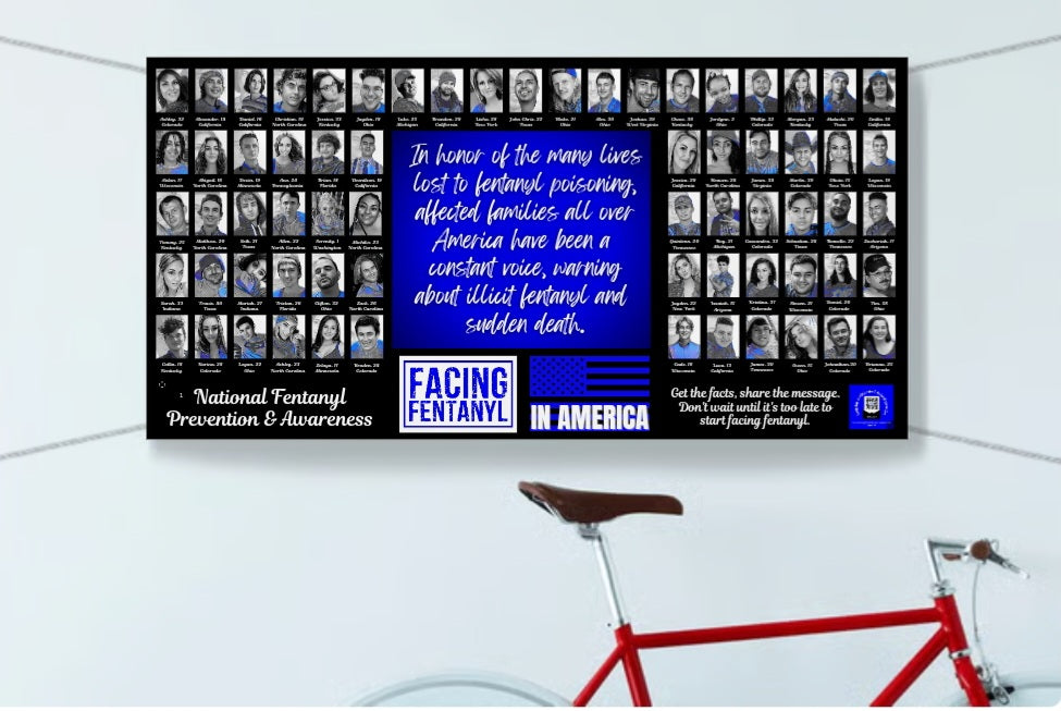 Facing Fentanyl Memorial Banners 26-30