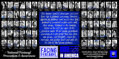 Facing Fentanyl Memorial Banners 26-30