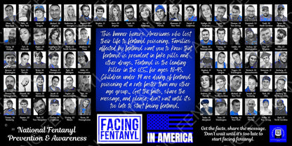 Facing Fentanyl Memorial Banners 26-30