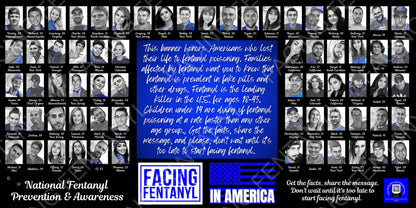 Facing Fentanyl Memorial Banner 31 - 32